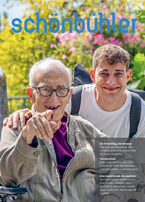 Deckblatt Hausmagazin Schönbühler Nummer 47 2025
