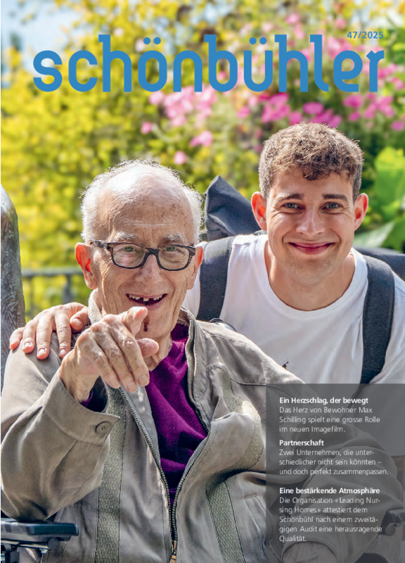 Deckblatt Hausmagazin Schönbühler Nummer 47 2025