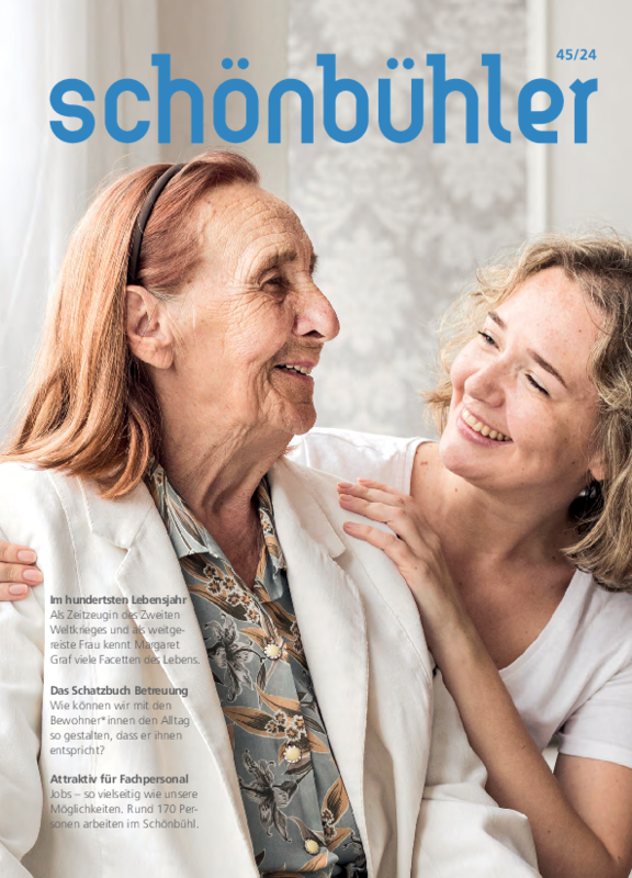 Deckblatt Hausmagazin Schönbühler Nummer 45 2024